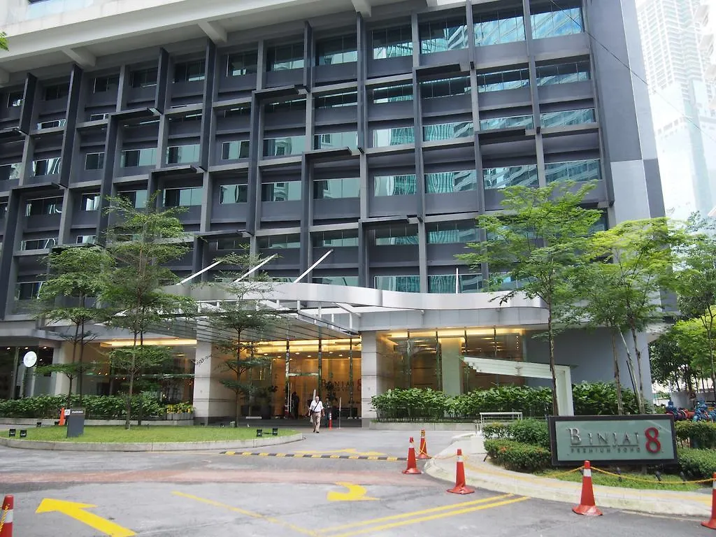 吉隆坡市中心宾雅8号高级苏荷公寓@阿特兹大楼 location